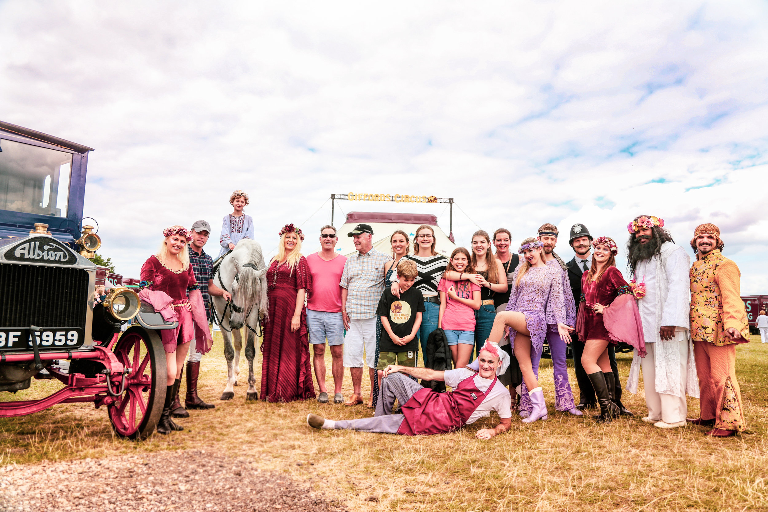Celebrations as the Grundons and the Giffords mark a very special anniversary. Photo credit: Gem Hall Photography